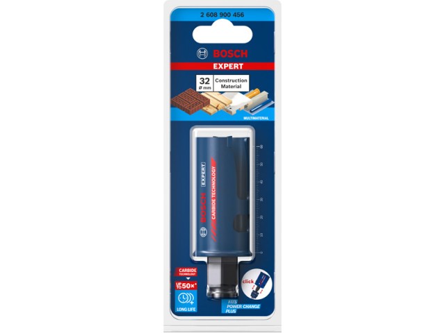 Žaga za izrezovanje lukenj Bosch EXPERT Construction Material, 32x60mm, 2608900456